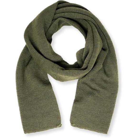 New Genuine US Army Military GI 100% Wool Warm Winter Scarf, Made in USA - Picture 5 of 5